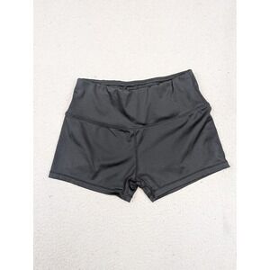Sports Wear Shorts Womens Small Black High Rise Compression Biker Yoga Running
